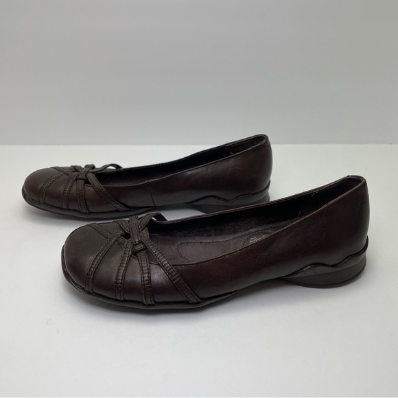 Brown Leather Hush Puppies Size 5.5 - Picture 3 of 10